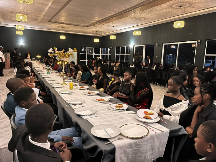 dinner at firm foundation country school